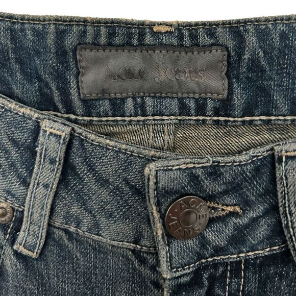 Acne Women's Size 26/34 Hex Blur Skinny Jeans Classic Staple Nostalgic - Picture 8 of 16